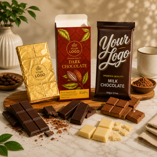 Artisanal Chocolate Tin Box Secondary Packaging